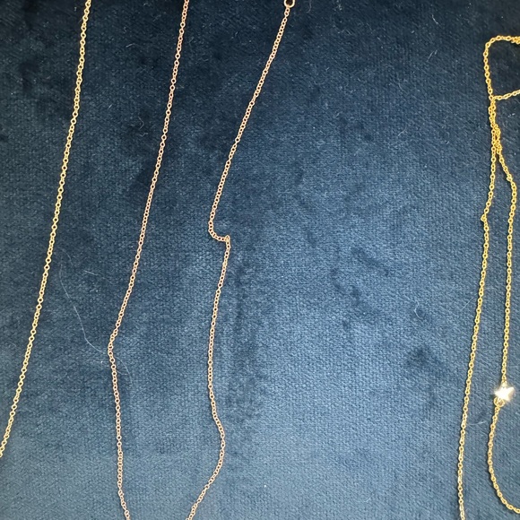 Necklace Set Athena Designs horseshoe, Jennifer Zeuner Jewelry Star, Fingerprint - Picture 5 of 7